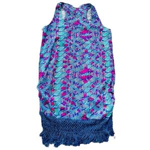 Billabong Designer’s Closet Fringe Tank Dress